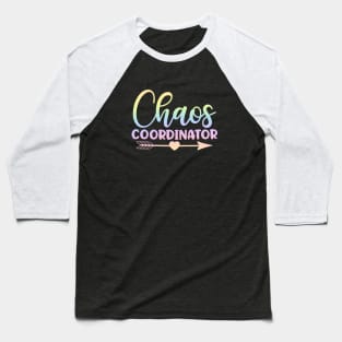 Chaos coordinator - funny teacher joke/pun Baseball T-Shirt